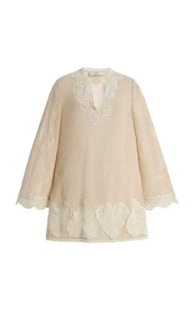 Sea Madelyn Crocheted Cotton Tunic | Thumbnail 1 Sea Madelyn Crocheted Cotton Tunic | Thumbnail 1