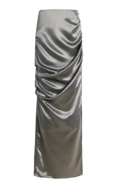 Paris Georgia Remmy Satin Maxi Skirt | Thumbnail 1 Paris Georgia Remmy Satin Maxi Skirt | Thumbnail 1
