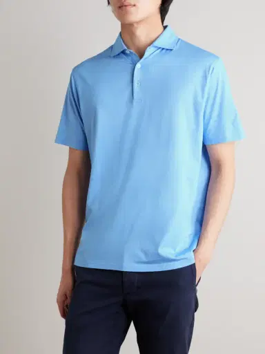 Peter Millar Excursionist Stretch-Cotton and Modal-Blend Polo Shirt - Men | Thumbnail 3 Peter Millar Excursionist Stretch-Cotton and Modal-Blend Polo Shirt - Men | Thumbnail 3