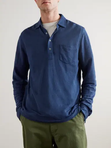 Polo Ralph Lauren Linen Polo Shirt - Men | Thumbnail 3 Polo Ralph Lauren Linen Polo Shirt - Men | Thumbnail 3