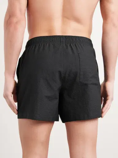 Our Legacy Boxer Trunk Straight-Leg Mid-Length Seersucker Swim Shorts - Men | Thumbnail 3 Our Legacy Boxer Trunk Straight-Leg Mid-Length Seersucker Swim Shorts - Men | Thumbnail 3