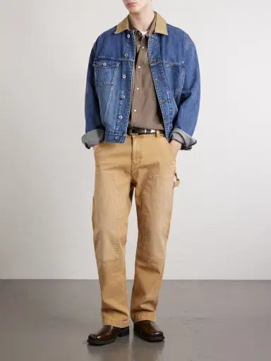 Visvim Four Corners Logo-Embroidered Canvas Western Shirt - Men | Thumbnail 2 Visvim Four Corners Logo-Embroidered Canvas Western Shirt - Men | Thumbnail 2
