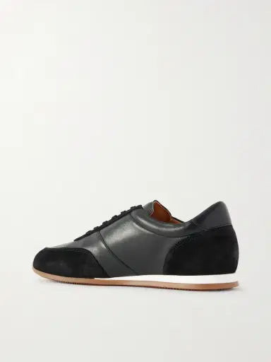 MR P. Suede-Trimmed Leather Sneakers - Men | Thumbnail 4 MR P. Suede-Trimmed Leather Sneakers - Men | Thumbnail 4