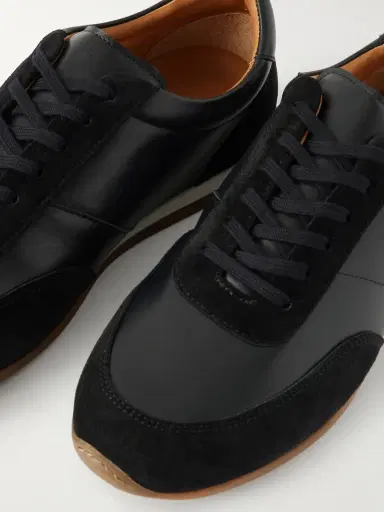 MR P. Suede-Trimmed Leather Sneakers - Men | Thumbnail 5 MR P. Suede-Trimmed Leather Sneakers - Men | Thumbnail 5