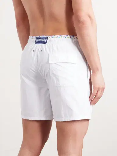 Vilebrequin Moka Straight-Leg Mid-Length ECONYL® Swim Shorts - Men | Thumbnail 3 Vilebrequin Moka Straight-Leg Mid-Length ECONYL® Swim Shorts - Men | Thumbnail 3