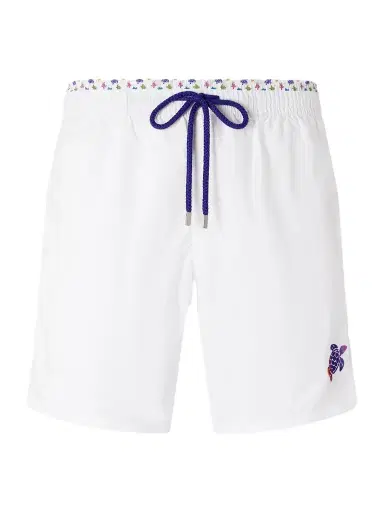 Vilebrequin Moka Straight-Leg Mid-Length ECONYL® Swim Shorts - Men | Thumbnail 1 Vilebrequin Moka Straight-Leg Mid-Length ECONYL® Swim Shorts - Men | Thumbnail 1