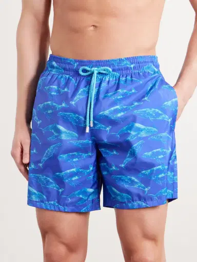 Vilebrequin Mahina Straight-Leg Mid-Length Recycled Swim Shorts - Men | Thumbnail 2 Vilebrequin Mahina Straight-Leg Mid-Length Recycled Swim Shorts - Men | Thumbnail 2