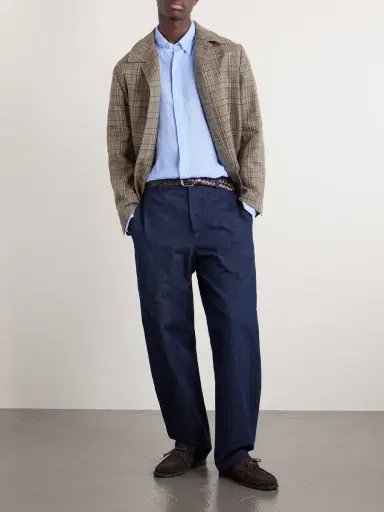 Polo Ralph Lauren Button-Down Collar Logo-Embroidered Linen Shirt - Men | Thumbnail 2 Polo Ralph Lauren Button-Down Collar Logo-Embroidered Linen Shirt - Men | Thumbnail 2