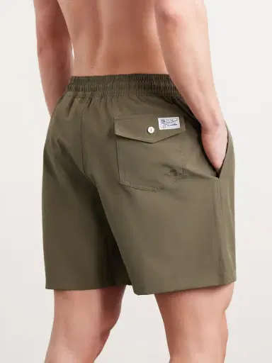 Polo Ralph Lauren Traveler Straight-Leg Mid-Length Recycled Swim Shorts - Men | Thumbnail 3 Polo Ralph Lauren Traveler Straight-Leg Mid-Length Recycled Swim Shorts - Men | Thumbnail 3