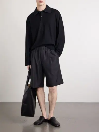 Our Legacy Leisure Straight-Leg Twill Shorts - Men | Thumbnail 2 Our Legacy Leisure Straight-Leg Twill Shorts - Men | Thumbnail 2