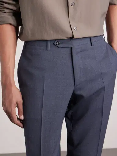 Canali Straight-Leg Super 130s Wool Suit Trousers - Men | Thumbnail 5 Canali Straight-Leg Super 130s Wool Suit Trousers - Men | Thumbnail 5