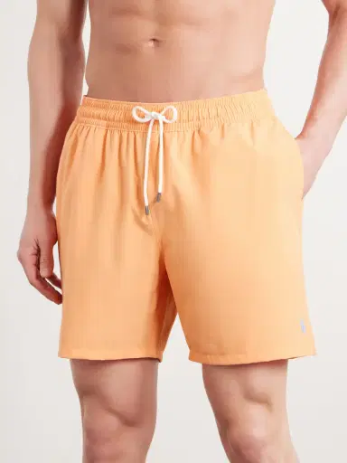 Polo Ralph Lauren Traveler Straight-Leg Mid-Length Recycled Swim Shorts - Men | Thumbnail 2 Polo Ralph Lauren Traveler Straight-Leg Mid-Length Recycled Swim Shorts - Men | Thumbnail 2