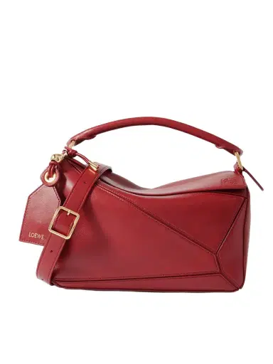 Loewe Featherlight Puzzle Small Textured-leather Shoulder Bag | Thumbnail 1 Loewe Featherlight Puzzle Small Textured-leather Shoulder Bag | Thumbnail 1
