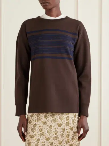 Loro Piana Winterdale Striped Wool And Cashmere-blend Sweater | Thumbnail 3 Loro Piana Winterdale Striped Wool And Cashmere-blend Sweater | Thumbnail 3