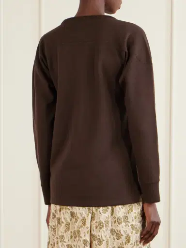Loro Piana Winterdale Striped Wool And Cashmere-blend Sweater | Thumbnail 4 Loro Piana Winterdale Striped Wool And Cashmere-blend Sweater | Thumbnail 4