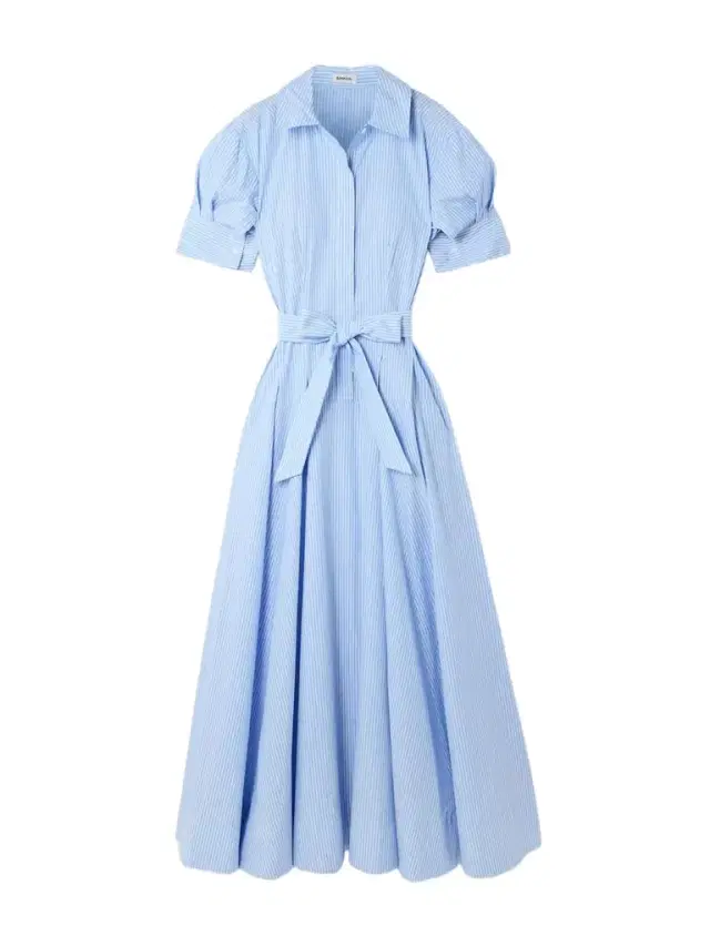 Truman Belted Striped Cotton Midi Shirt Dress Truman Belted Striped Cotton Midi Shirt Dress