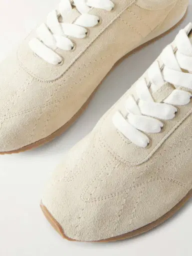 TOTEME Flex Suede Sneakers | Thumbnail 5 TOTEME Flex Suede Sneakers | Thumbnail 5