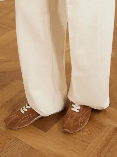 TOTEME Flex Suede Sneakers | Thumbnail 2 TOTEME Flex Suede Sneakers | Thumbnail 2