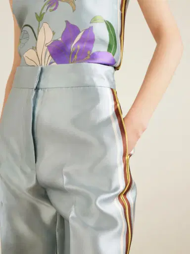 ALÉMAIS Alfie Floral-print Recycled Taffeta Wide-leg Pants | Thumbnail 5 ALÉMAIS Alfie Floral-print Recycled Taffeta Wide-leg Pants | Thumbnail 5