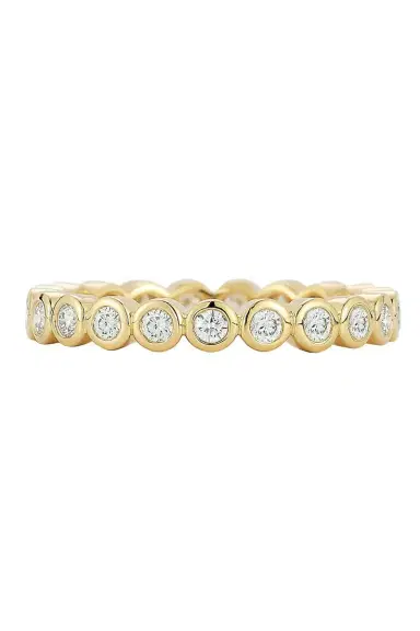 WALTERS FAITH Diamond Bezel WF Classic Ring - Yellow Gold | Thumbnail 4 WALTERS FAITH Diamond Bezel WF Classic Ring - Yellow Gold | Thumbnail 4