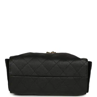 Chanel Chanel Mini 25 Hobo Bag Black Caviar Antique Gold Hardware | Thumbnail 7 Chanel Chanel Mini 25 Hobo Bag Black Caviar Antique Gold Hardware | Thumbnail 7