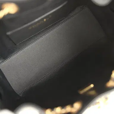 Chanel Chanel Mini 25 Hobo Bag Black Caviar Antique Gold Hardware | Thumbnail 8 Chanel Chanel Mini 25 Hobo Bag Black Caviar Antique Gold Hardware | Thumbnail 8