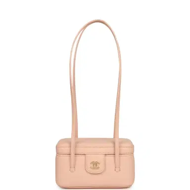 Chanel Chanel Preppy Coco Long Vanity with Straps Light Pink Shiny Caviar Brushed Gold Hardware | Thumbnail 7 Chanel Chanel Preppy Coco Long Vanity with Straps Light Pink Shiny Caviar Brushed Gold Hardware | Thumbnail 7