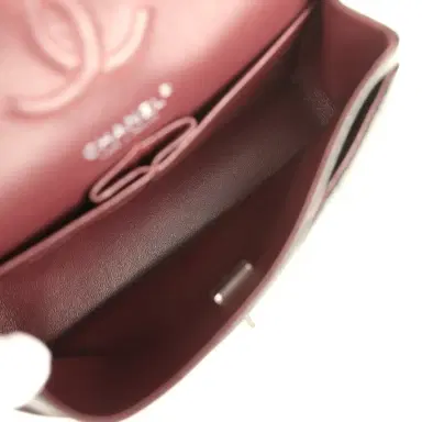 Chanel Chanel Small Classic Double Flap Black Caviar Silver Hardware | Thumbnail 9 Chanel Chanel Small Classic Double Flap Black Caviar Silver Hardware | Thumbnail 9