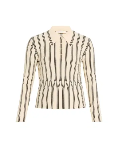 Zimmermann Rebellion Stripe Polo | Thumbnail 1 Zimmermann Rebellion Stripe Polo | Thumbnail 1