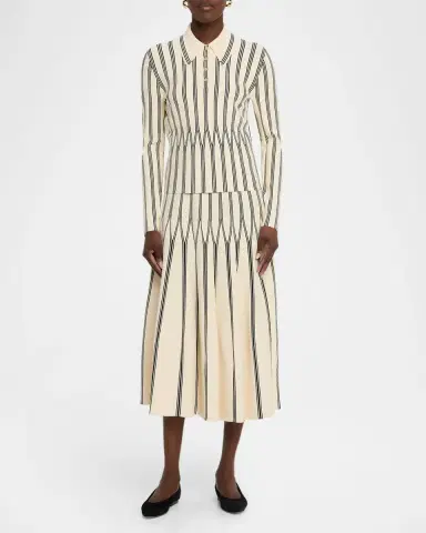 Zimmermann Rebellion Stripe Midi Skirt | Thumbnail 6 Zimmermann Rebellion Stripe Midi Skirt | Thumbnail 6