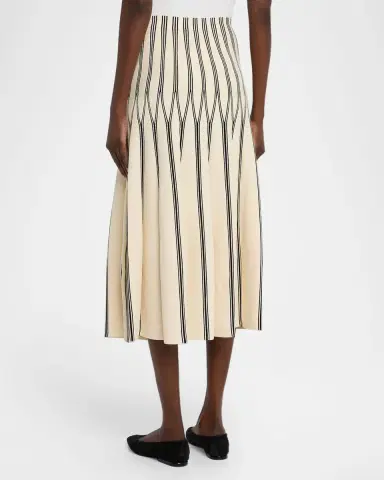 Zimmermann Rebellion Stripe Midi Skirt | Thumbnail 7 Zimmermann Rebellion Stripe Midi Skirt | Thumbnail 7