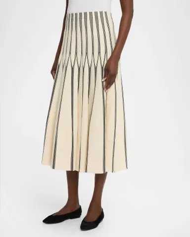 Zimmermann Rebellion Stripe Midi Skirt | Thumbnail 8 Zimmermann Rebellion Stripe Midi Skirt | Thumbnail 8