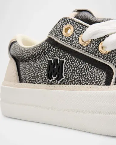 Amiri Men's Pebbled Sunset Grained Leather Low-Top Sneakers | Thumbnail 9 Amiri Men's Pebbled Sunset Grained Leather Low-Top Sneakers | Thumbnail 9