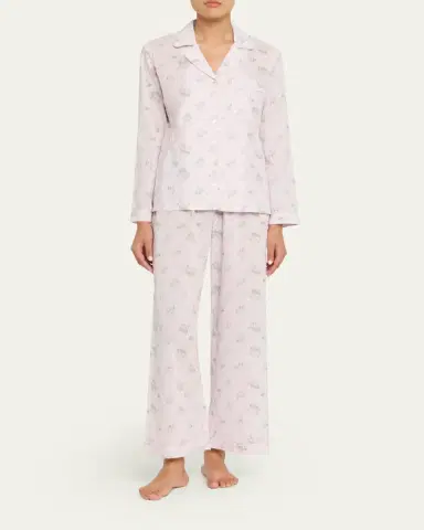 LoveShackFancy Sana Floral Cotton Pajama Set | Thumbnail 2 LoveShackFancy Sana Floral Cotton Pajama Set | Thumbnail 2