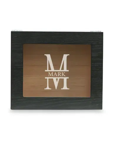 Bey-Berk Men's Personalized Wooden Cigar Humidor | Thumbnail 1 Bey-Berk Men's Personalized Wooden Cigar Humidor | Thumbnail 1