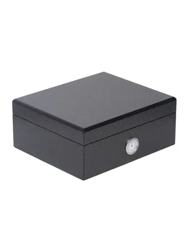 Bey-Berk Carbon Fiber Cigar Humidor & Accessories Set | Thumbnail 1 Bey-Berk Carbon Fiber Cigar Humidor & Accessories Set | Thumbnail 1