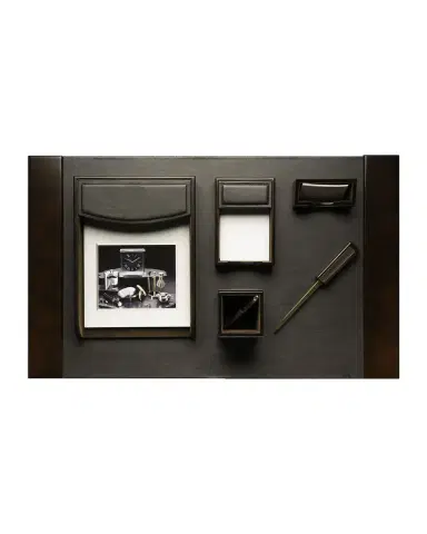 Bey-Berk 6-Piece Leather Desk Set | Thumbnail 2 Bey-Berk 6-Piece Leather Desk Set | Thumbnail 2