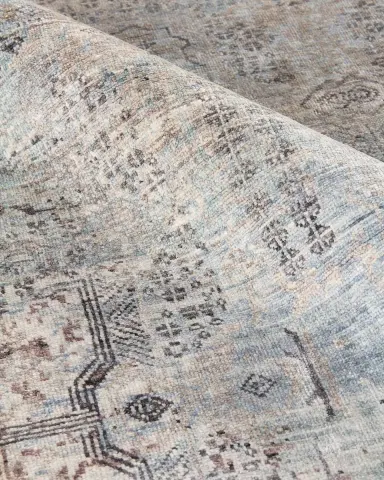 Exquisite Rugs Sanctuary Hand-Knotted Silk Rug | Thumbnail 3 Exquisite Rugs Sanctuary Hand-Knotted Silk Rug | Thumbnail 3