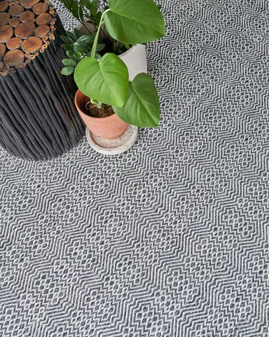 Exquisite Rugs Naomi Indoor/Outdoor Flat-Weave Rug, 6 ' x 9 ' | Thumbnail 3 Exquisite Rugs Naomi Indoor/Outdoor Flat-Weave Rug, 6 ' x 9 ' | Thumbnail 3