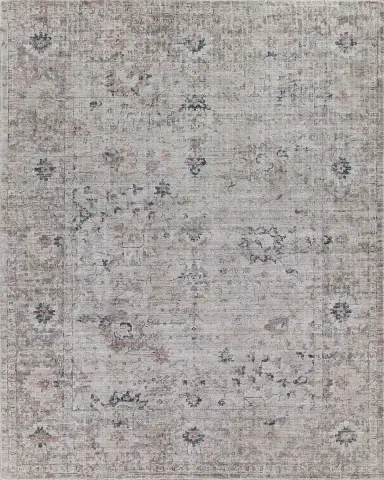 Exquisite Rugs Cambridge Hand-Loomed Silver & Blue Rug | Thumbnail 1 Exquisite Rugs Cambridge Hand-Loomed Silver & Blue Rug | Thumbnail 1
