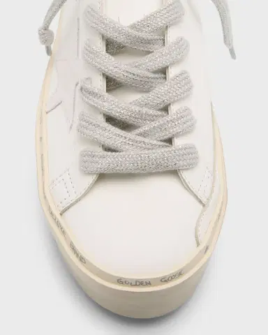 Golden Goose Hi Star Mixed Leather Low-Top Sneakers | Thumbnail 7 Golden Goose Hi Star Mixed Leather Low-Top Sneakers | Thumbnail 7
