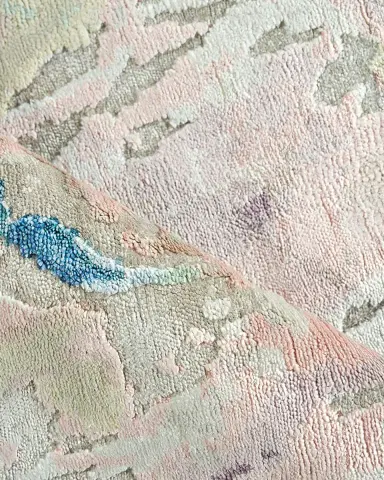 Exquisite Rugs Floor Art Hand-Knotted Multi Rug | Thumbnail 4 Exquisite Rugs Floor Art Hand-Knotted Multi Rug | Thumbnail 4