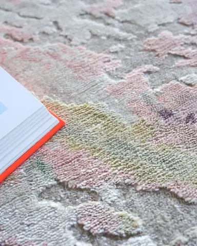 Exquisite Rugs Floor Art Hand-Knotted Multi Rug | Thumbnail 5 Exquisite Rugs Floor Art Hand-Knotted Multi Rug | Thumbnail 5