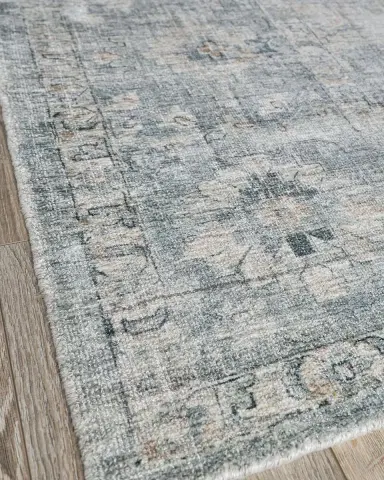 Exquisite Rugs Cambridge Hand-Loomed Blue Rug | Thumbnail 3 Exquisite Rugs Cambridge Hand-Loomed Blue Rug | Thumbnail 3