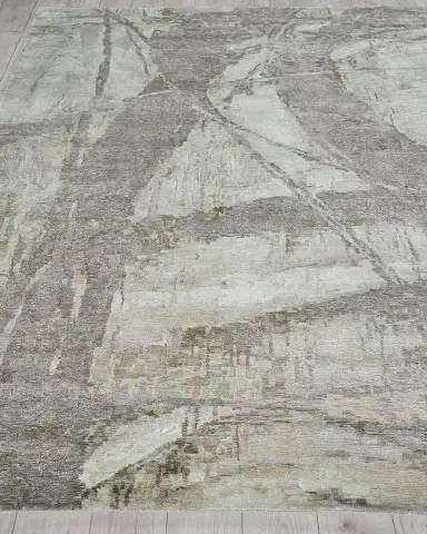 Exquisite Rugs Floor Art Hand-Knotted Beige Rug, 10 ' x 14 ' | Thumbnail 2 Exquisite Rugs Floor Art Hand-Knotted Beige Rug, 10 ' x 14 ' | Thumbnail 2
