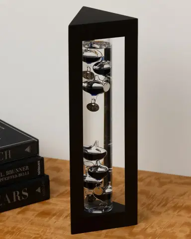 Bey-Berk Galileo Thermometer with Black Weights, 13"L | Thumbnail 4 Bey-Berk Galileo Thermometer with Black Weights, 13"L | Thumbnail 4