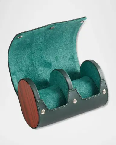 Bey-Berk Radford Wood and Leather 2-Watch Case | Thumbnail 2 Bey-Berk Radford Wood and Leather 2-Watch Case | Thumbnail 2