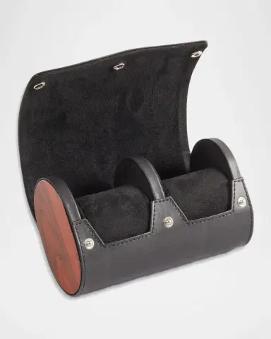 Bey-Berk Radford Leather 2-Watch Case | Thumbnail 2 Bey-Berk Radford Leather 2-Watch Case | Thumbnail 2