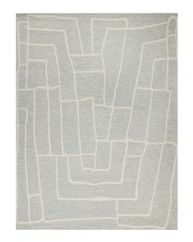 Exquisite Rugs Tangiers Hand-Tufted Blue/Ivory Rug | Thumbnail 1 Exquisite Rugs Tangiers Hand-Tufted Blue/Ivory Rug | Thumbnail 1