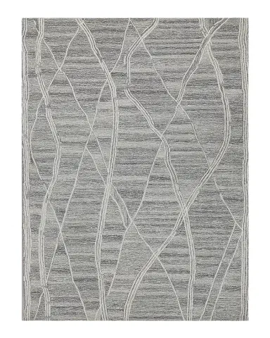 Exquisite Rugs Tangiers Hand-Tufted Gray/Ivory Rug | Thumbnail 1 Exquisite Rugs Tangiers Hand-Tufted Gray/Ivory Rug | Thumbnail 1